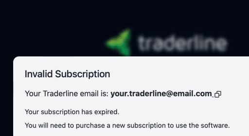 Traderline Blurred Logo